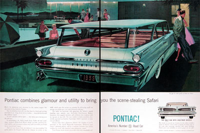 1959 Pontiac Catalina Safari Station Wagon #009420