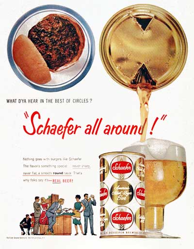1959 Schaefer Beer #003429