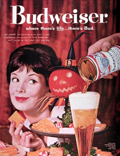 1960 Budweiser Beer #011364