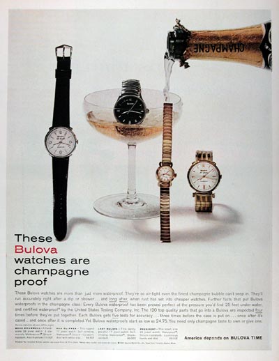 1960 Bulova Watches #011346