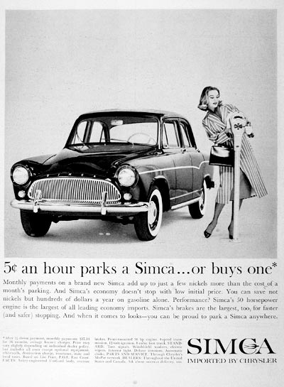 1960 Chrysler Simca #000839
