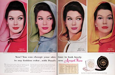1960 Pond's Angel Face Makeup #015426