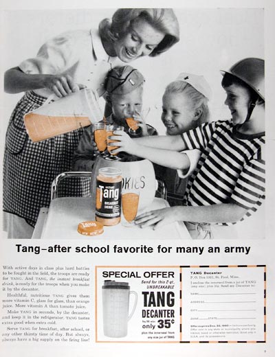 1960 Tang Breakfast Drink #015398