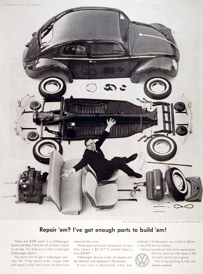 1960 VW Parts #003094