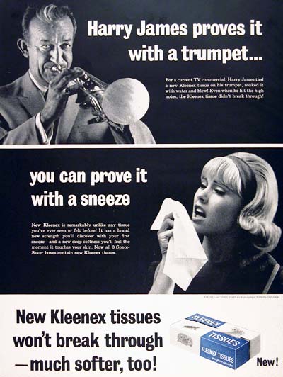 1964 Kleenex Tissues #003657