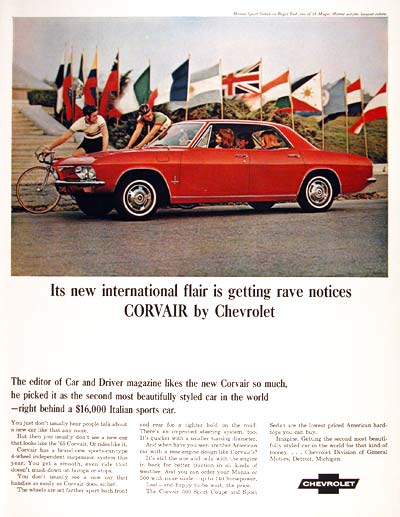 1965 Chevrolet Corvair #002500