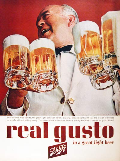1964 Schlitz Beer