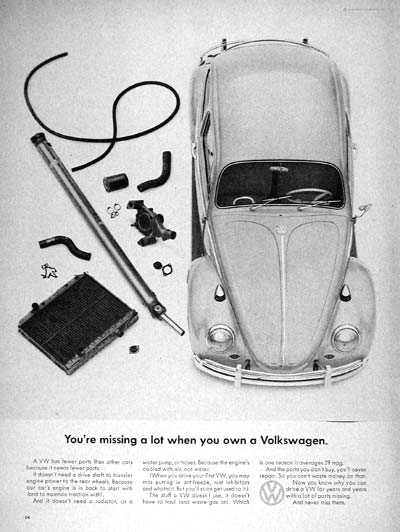 1966 Volkswagen Beetle #002520