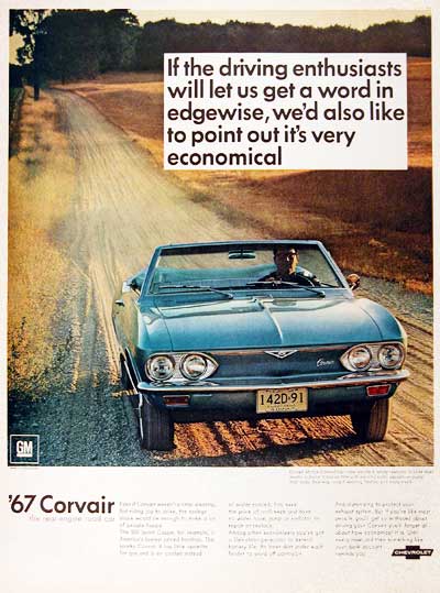 1967 Chevrolet Corvair #001779