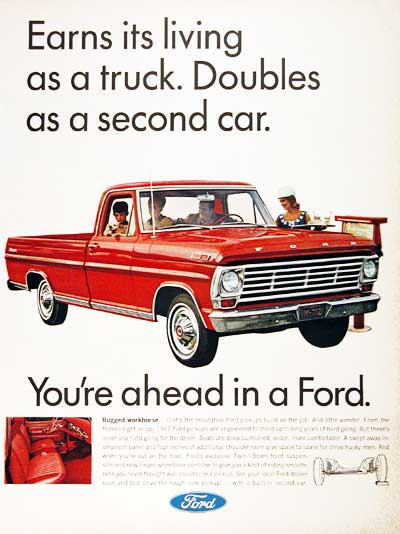 1967 Ford 100 Pickup #001755