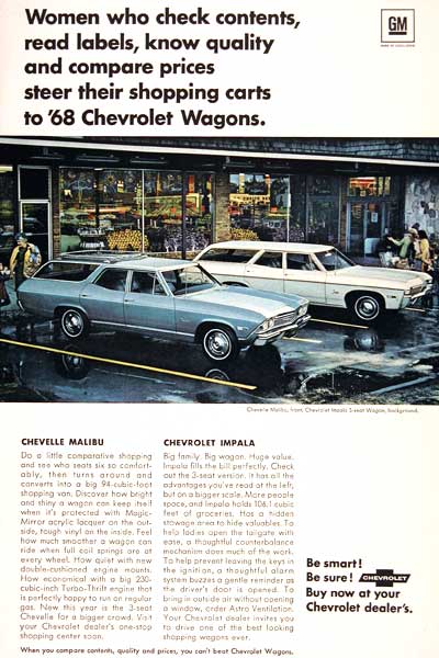 1968 Chevrolet Wagon #002598