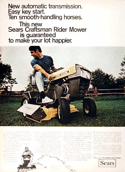 1969 Sears Mower