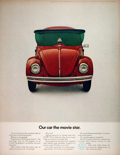 1969 Volkswagen Beetle #004393