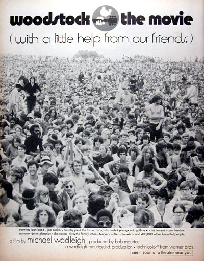 1970 Woodstock The Movie #013090