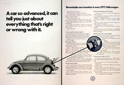 1972 Volkswagen Beetle Diagnostic #004963
