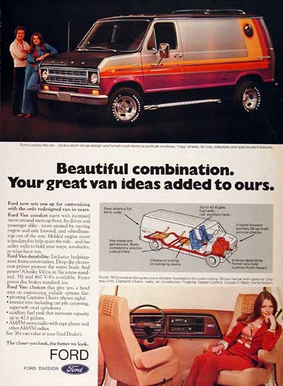 1975 Ford Van #002138