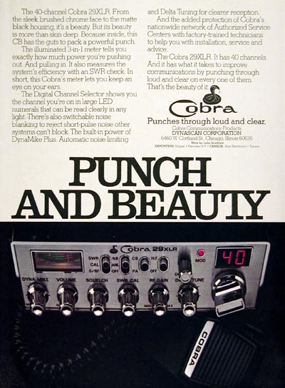 1977 Cobra CB Radio #005423