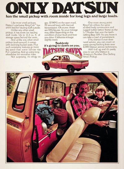 1977 Datsun King Cab Pickup #005447