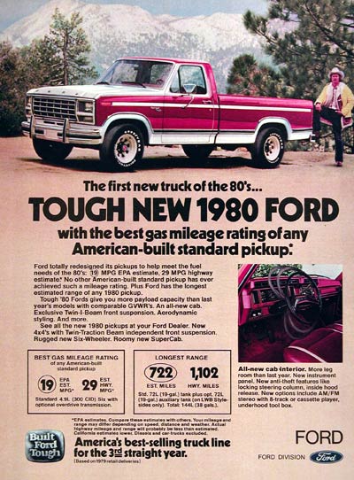 1980 Ford F150 Pickup #005897