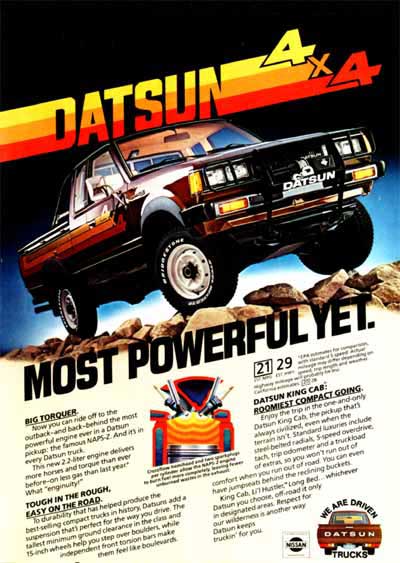 1981 Datsun King Cab