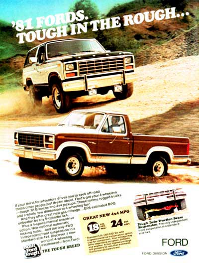 1981 Ford Bronco & Pickup