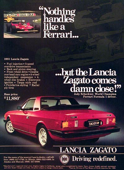 1981 Lancia Zagato #005970