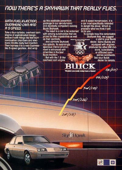 1983 Buick Skyhawk Coupe #006054
