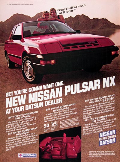1983 Nissan Pulsar NX #023953