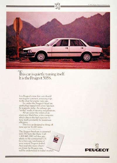 1983 Peugeot 505S Sedan #006006