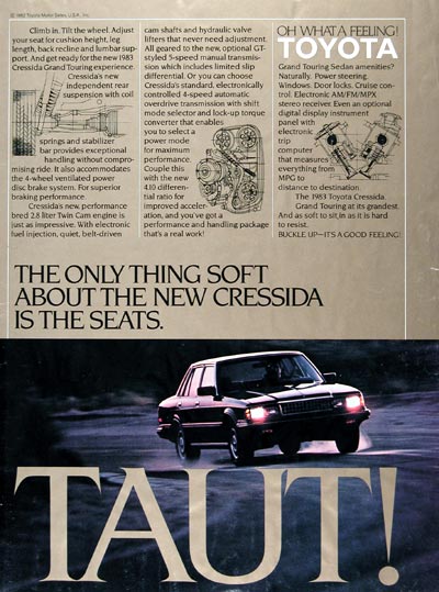 1983 Toyota Cressida Sedan #023973