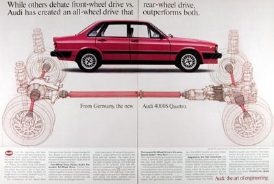 1984 Audi 4000s Quattro #023985