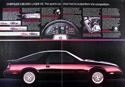 1984 Chrysler Laser XE #024031