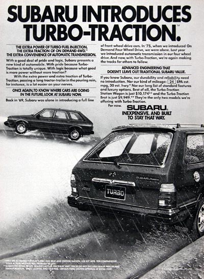 1984 Subaru Turbo Station Wagon #024037