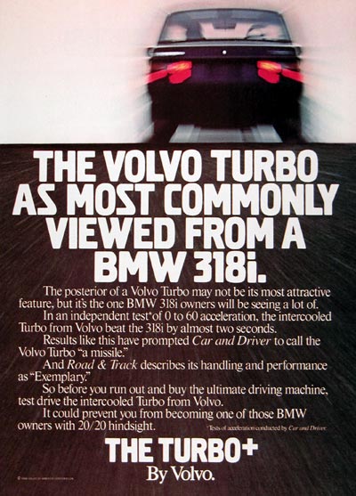 1984 Volvo Turbo #023993