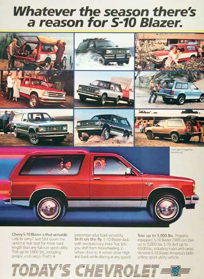 1985 Chevrolet S-10 Blazer