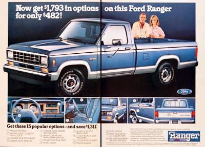 1987 Ford Ranger XLT #006306