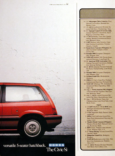 1987 Honda Civic SI