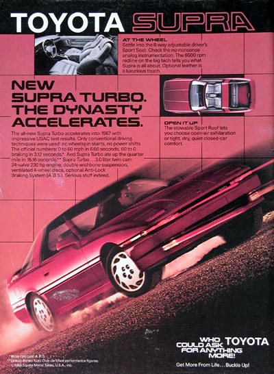 1987 Toyota Supra Turbo #023900
