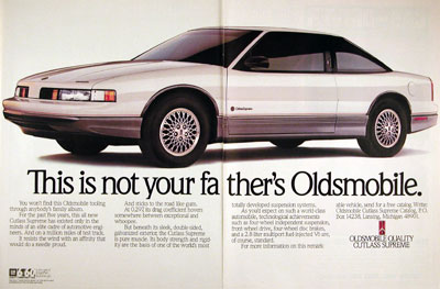 1988 Oldsmobile Cutlass Supreme #005542