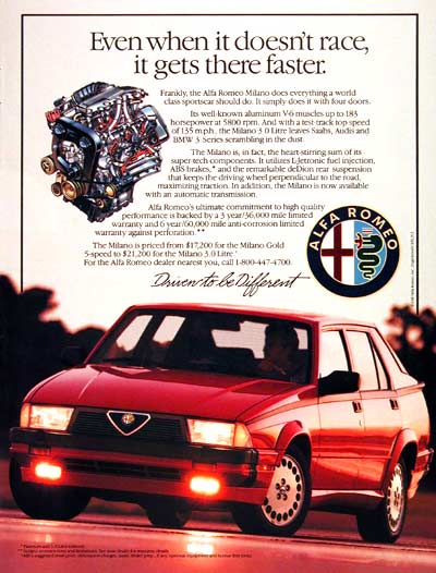1989 Alfa Romeo #002693