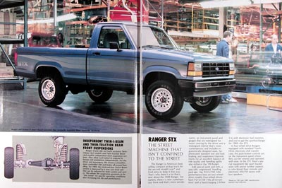 1989 Ford Ranger STX Pickup Truck #023907