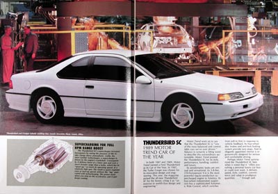 1989 Ford Thunderbird SC 
