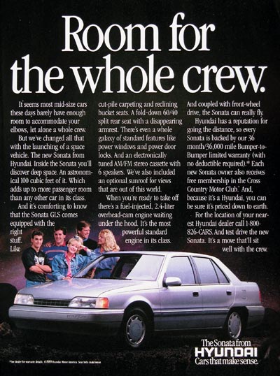 1989 Hyundai Sonata GLS #023915