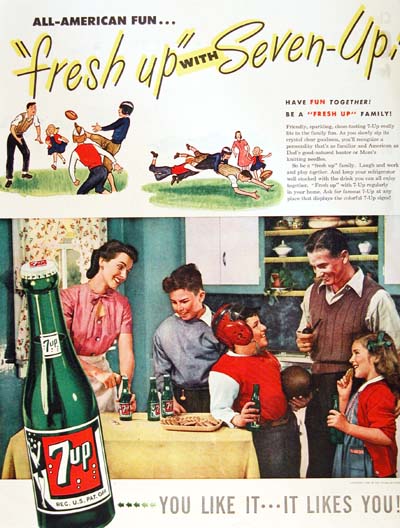 1946 Seven Up Classic Ad #000406