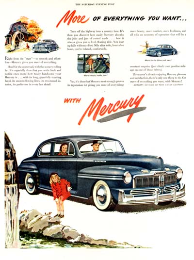 1947 Mercury Coupe Classic Ad #000450