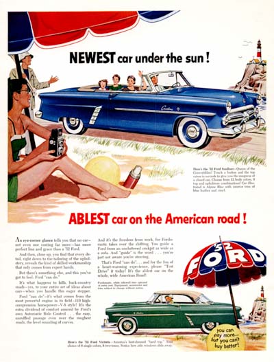 1952 Ford Sunliner #000556