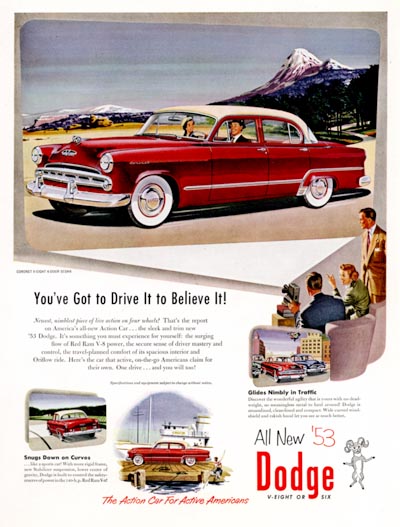 1953 Dodge Coronet  #000582