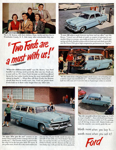 1954 Ford Sedan & Wagon #000650