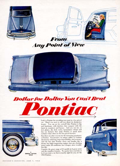 1954 Pontiac Sedan 