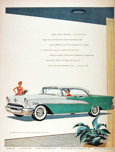 1955 Olds 98 Sedan #000651